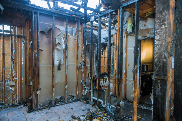 Professional Fire Damage Assessment technician working in Newark, NJ